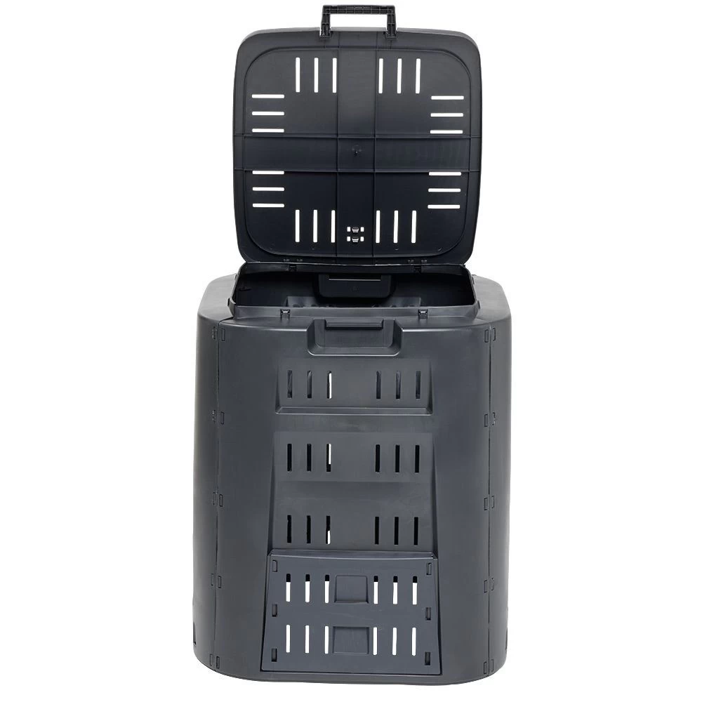 Composteur Noir 70x70xH80cm 320 L 1 Composteur Noir 70x70xH80cm 320 L