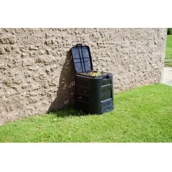 Composteur Noir 70x70xH80cm 320 L 7 Composteur Noir 70x70xH80cm 320 L -Vous ne pouvez pas battre les meubles. 604877 morePictures 04