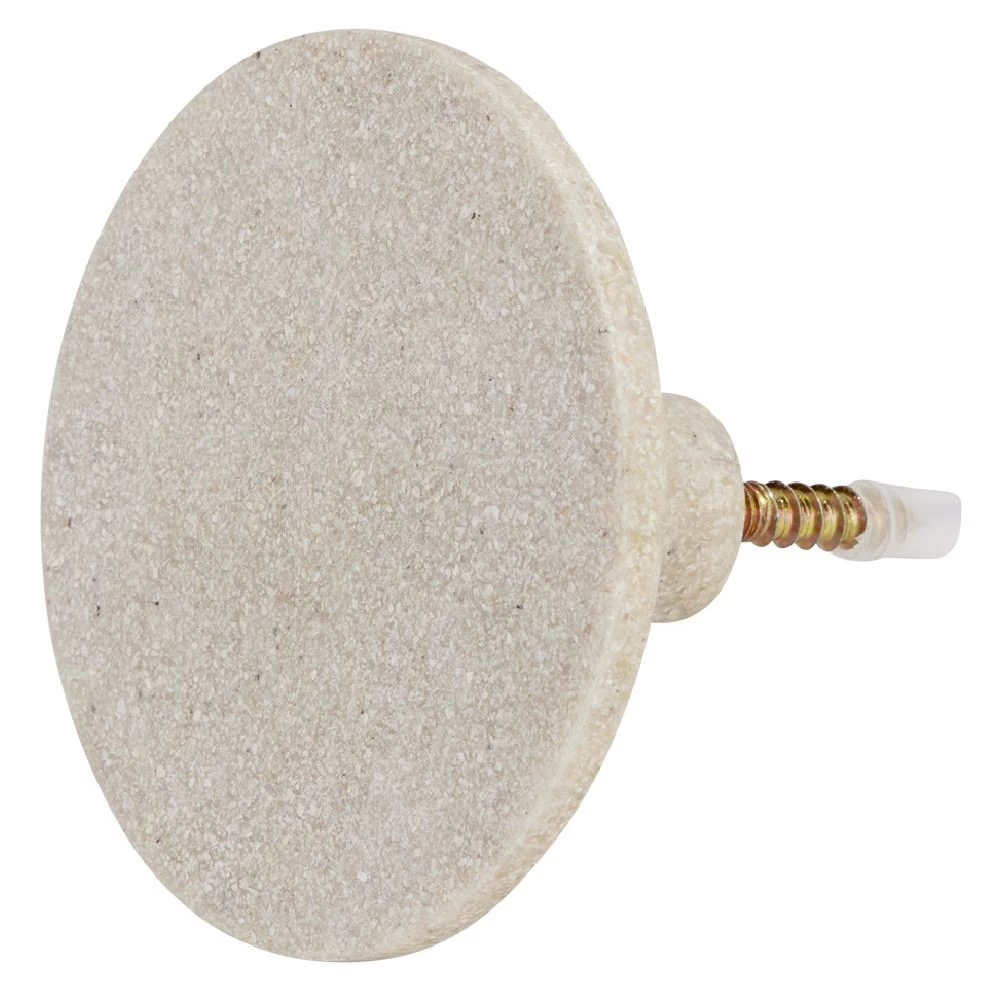 Patère Murale Ronde Beige Polyrésine Ø8cm 2 Patère Murale Ronde Beige Polyrésine Ø8cm – Image 2