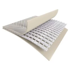 Spa 4 Personnes 173x173x71cm Chevrons Gris