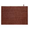 Tapis De Bain Antidérapant Ultra-absorbant Terracotta 45x65cm