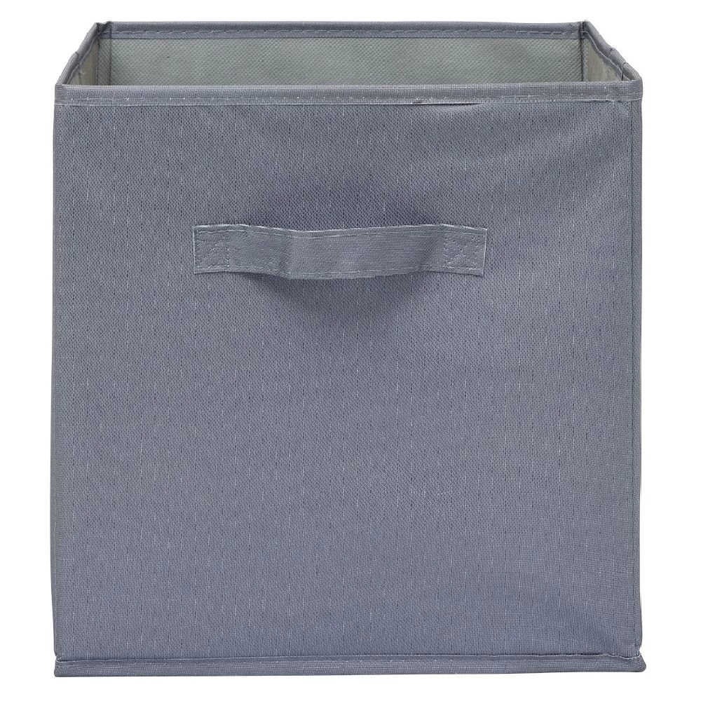 Panière Cubox 31x29x31cm Gris 1 Panière Cubox 31x29x31cm Gris