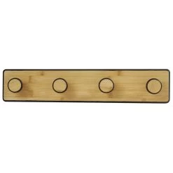 Patère En Bambou 4 Crochets L50cm -Vous ne pouvez pas battre les meubles. 606771 morePictures 01