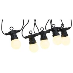 Guirlande Guinguette 50 LEDs 10 Boules Blanches 6m 7 Guirlande Guinguette 50 LEDs 10 Boules Blanches 6m -Vous ne pouvez pas battre les meubles. 606947 morePictures 02