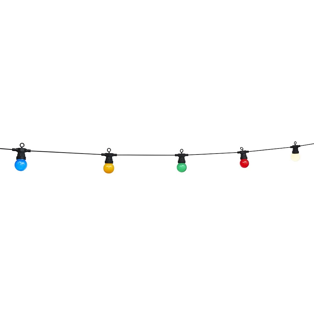 Guirlande Guinguette 50 LEDs 10 Boules Multicolores 6m 1 Guirlande Guinguette 50 LEDs 10 Boules Multicolores 6m