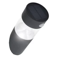 Applique Murale Solaire LED Inox Détecteur De Mouvement H23,2cm -Vous ne pouvez pas battre les meubles. 606962