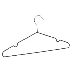 Cintre Antiglisse Acier Revêtement Plastique Noir X5