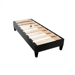 HYPSOM | Pack Prêt à Dormir Platinium 90x190 Cm | Matelas Mémoire De Forme + Sommier + Accessoires