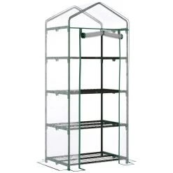 Serre De Jardin Balcon étagère Serre 4 Niveaux 0,7L X 0,5l X 1,6H M Acier époxy Bâche Amovible PVC Haute Densité Transparente -Vous ne pouvez pas battre les meubles. 78a82ea39ad9dea4032769d0f021c05e none 0e91c71cd6506e8c0a81718d09e0068e 0e91c71