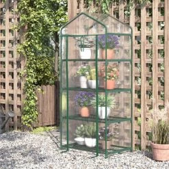 Serre De Jardin Balcon étagère Serre 4 Niveaux 0,7L X 0,5l X 1,6H M Acier époxy Bâche Amovible PVC Haute Densité Transparente -Vous ne pouvez pas battre les meubles. 78a82ea39ad9dea4032769d0f021c05e none 995a7a4f1db12fac2c202c147328f0cb 995a7a4