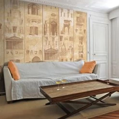 Papier Peint Vintage Architecture