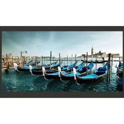 Papier Peint Venise Gondoles Du Grand Canal