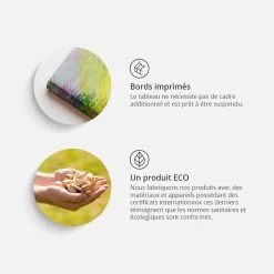 Tableau En Liège Carte Du Monde Mosaïque Effet Bois