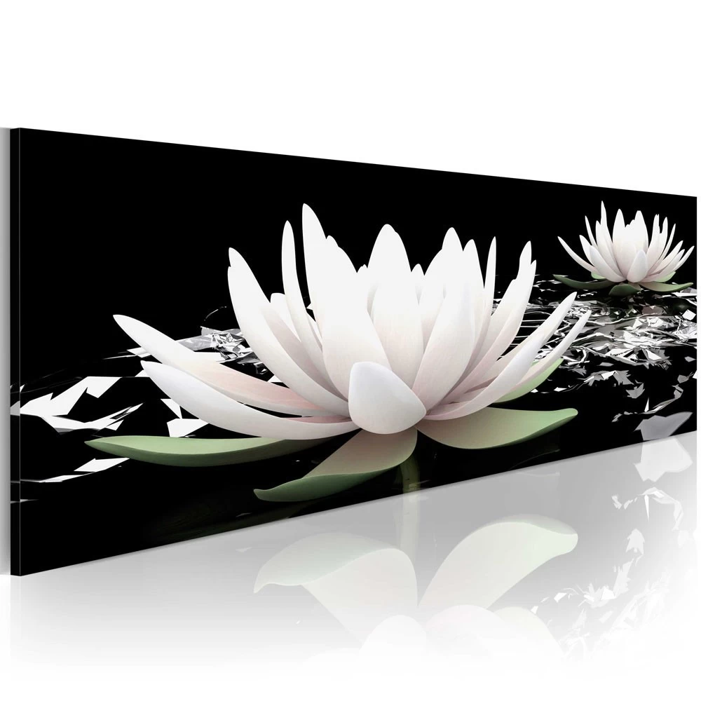 Tableau Imprimé Nénuphar Flottant 4 Tableau Imprimé Nénuphar Flottant – Image 4