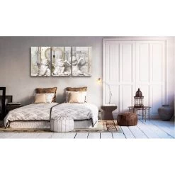 Tableau 3 Panneaux Imprimé Bonheur Des Anges