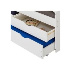 Lit Gigogne Avec Rangements JESSY 90 X 200 Cm En Pin Massif Lasuré Blanc -Vous ne pouvez pas battre les meubles. 816d5b648fd13ef6e925e60db590c796 none 9e39c76012072a96079a9a2abc4f27fe 9e39c76