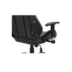 Chaise De Bureau GAMING Revêtement Synthétique Noir Et Vert