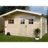 Abri Jardin Bois - 19,72 M² - 4.64 X 4.25 X 2,32 M - 28 Mm