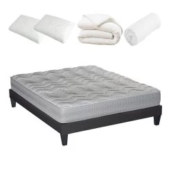 OLYMPE LITERIE | Pack Prêt à Dormir Naxos 140x190 Cm | Matelas Mémoire De Forme + Sommier + Accessoires -Vous ne pouvez pas battre les meubles. 868dbd31c37745871307c0ff0fb28be8 none 5e3151dc476d951543f52f80b58feff6 5e3151d