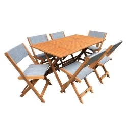 Salon De Jardin Repas Séoul - 1 Table + 6 Chaises - Maple - Gris 7 Salon De Jardin Repas Séoul - 1 Table + 6 Chaises - Maple - Gris -Vous ne pouvez pas battre les meubles. 8839f80b6a1ec2d35d71aac4b6d1c584 none a45a74fa036a41e42915815cdd9f1503 a45a74f