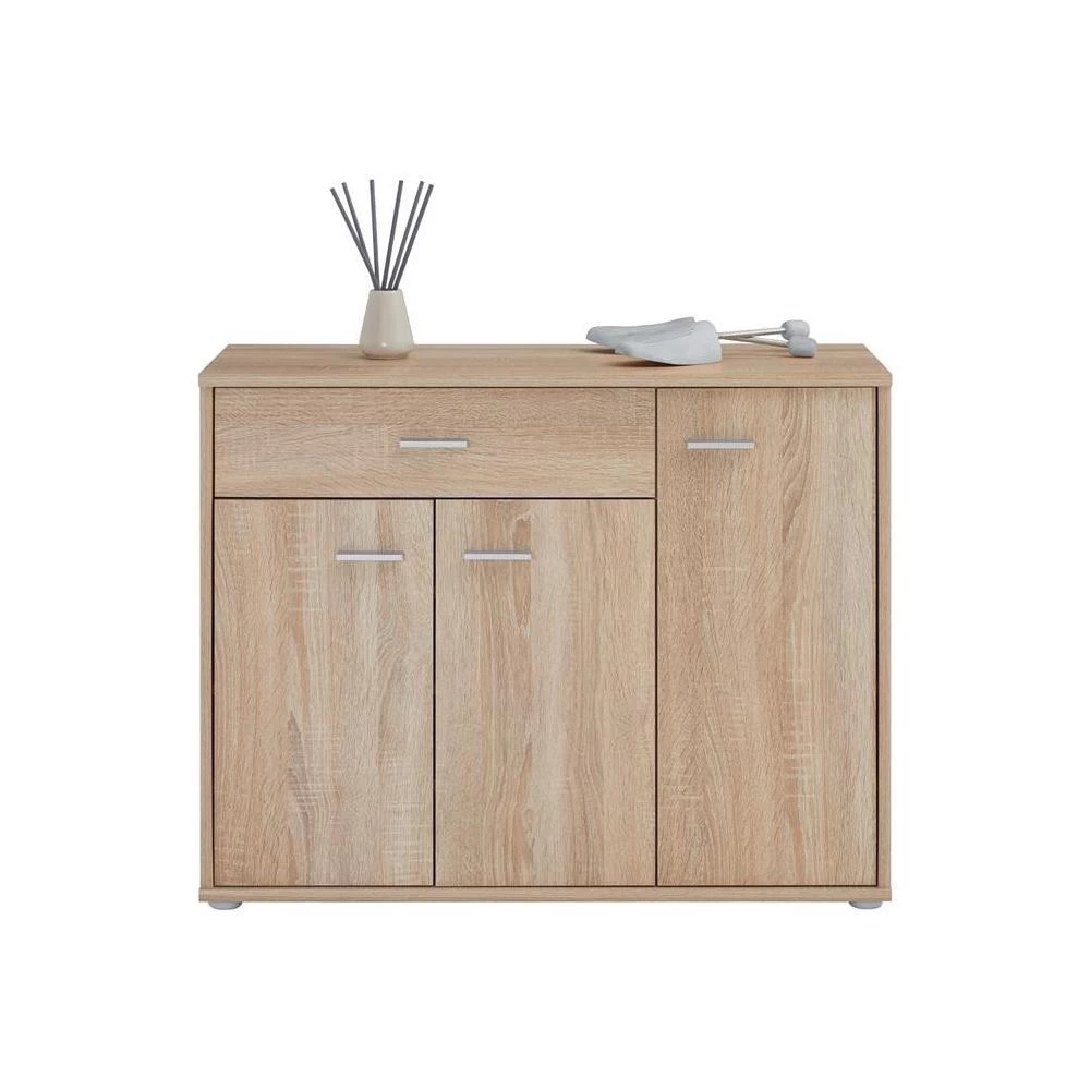 Meuble à Chaussures CAMILLE En Mélaminé Décor Chêne Sonoma 2 Meuble à Chaussures CAMILLE En Mélaminé Décor Chêne Sonoma – Image 2