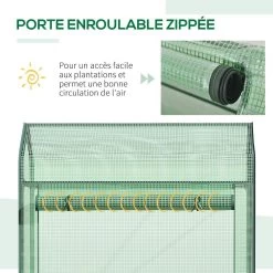 Serre De Jardin Serre à Tomates Anti-UV Dim. 100L X 51l X 170H Cm Porte Zipée Déroulante Métal Thermolaqué PE Vert 11 Serre De Jardin Serre à Tomates Anti-UV Dim. 100L X 51l X 170H Cm Porte Zipée Déroulante Métal Thermolaqué PE Vert -Vous ne pouvez pas battre les meubles. 8b99f130a9cac0b22d1de7804775bcc3 none 524f919fcc129b6843a55ff4c81d1fd3 524f919