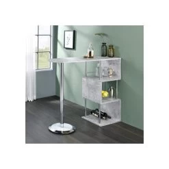 Table Haute De Bar VIGANDO Décor Béton