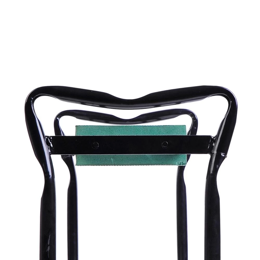 Tabouret De Jardin Pliable Agenouilloir De Jardin Siège Jardinage Avec Coussin Acier EVA Noir Vert 7 Tabouret De Jardin Pliable Agenouilloir De Jardin Siège Jardinage Avec Coussin Acier EVA Noir Vert – Image 7