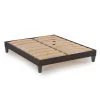 NEOREV | Ensemble Etoile 140x190 Cm | Matelas Mémoire De Forme + Sommier Bois | Ferme