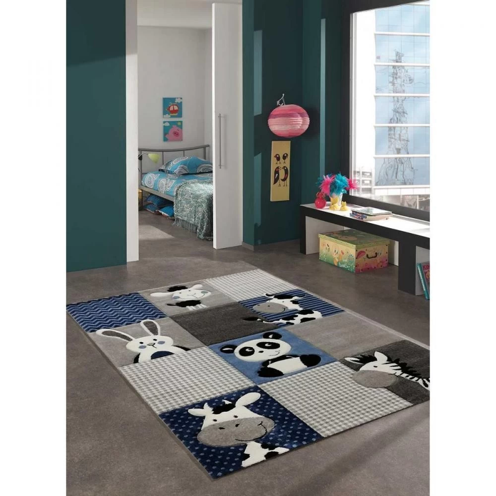 Tapis Enfant ZOO Polypropylène - 160x230 Cm 1 Tapis Enfant ZOO Polypropylène - 160x230 Cm