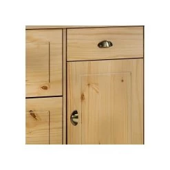 Meuble à Chaussures En Pin COLMAR Finition Cirée