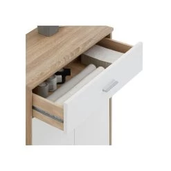 Buffet MONACO En Mélaminé Décor Chêne Sonoma Et Blanc Mat 8 Buffet MONACO En Mélaminé Décor Chêne Sonoma Et Blanc Mat -Vous ne pouvez pas battre les meubles. a946a7d7da7fa0ed78b21ff1299ea00d none 02b645719f39540b4a1abf425ec2a81d 02b6457