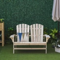 Banc De Jardin 2 Places Design Adirondack Assise Dossier à Lattes Larges Accoudoirs Bois Naturel Pin Lasuré -Vous ne pouvez pas battre les meubles. aae8217895f73c974ed1e15c2e8765ee none 62105e99b710a9085daa6f0038edcc9d 62105e9