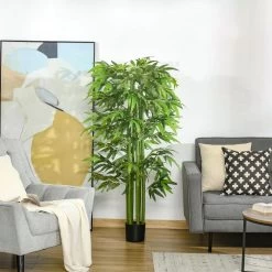 Bambou Artificiel XL 1,60H M 975 Feuilles Denses Réalistes Pot Inclus Noir Vert -Vous ne pouvez pas battre les meubles. b62946f294c3d0294b64fc5eac06b042 none 93d1812d102c54e7b1ae250f6c024571 93d1812