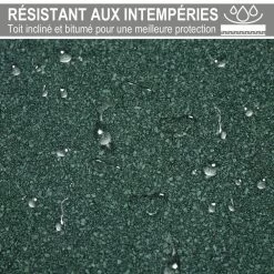 Abri De Jardin Armoire De Jardin Sur Pied Dim. 77L X 58l X 175H Cm 2 étagères 2 Portes 3 Crochets Toit Bitumé étanche Bois Pin Pré-huilé Gris Blanc -Vous ne pouvez pas battre les meubles. b98e46e3abb3c872287a55c17b1d5f27 none 57a0484df2db53b6a4cc24dd03215dfc 57a0484