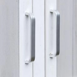 Abri De Jardin Armoire De Jardin Sur Pied Dim. 77L X 58l X 175H Cm 2 étagères 2 Portes 3 Crochets Toit Bitumé étanche Bois Pin Pré-huilé Gris Blanc -Vous ne pouvez pas battre les meubles. b98e46e3abb3c872287a55c17b1d5f27 none ce5011052f4c84cfa24dbd396b2eb811 ce50110