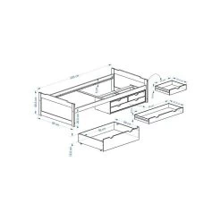 Lit Fonctionnel En Pin ANDREA 90 X 200 Cm Vernis Naturel Et Lasuré Blanc 6 Lit Fonctionnel En Pin ANDREA 90 X 200 Cm Vernis Naturel Et Lasuré Blanc -Vous ne pouvez pas battre les meubles. bc79e93c22863a8bdadb53cbeda9eeba none 16156cea0e6ac63b70b2552e85a50b7e 16156ce
