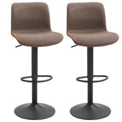 Lot De 2 Tabourets De Bar Vintage Réglable Pivotant Avec Repose-pied PU Marron Surpiqûre Orange -Vous ne pouvez pas battre les meubles. c4287a805ad68d740231993730852cba none 339844b9afd3ac7993d1a25ff8eea3e6 339844b