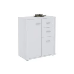 Buffet REMY En Mélaminé Blanc Mat