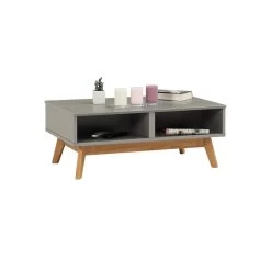 Table Basse TIBOR 2 Tiroirs Et 2 Niches Lasuré Gris -Vous ne pouvez pas battre les meubles. cc0d1914ea27ca8a4912157bfa1245ca none a6458c0f2be4906488c9a1199994685d a6458c0