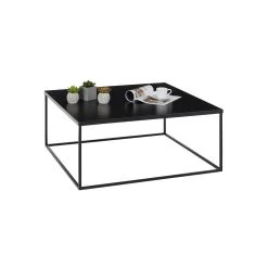 Table Basse Carré HILAR Cadre Et Plateau En Métal Laqué Noir -Vous ne pouvez pas battre les meubles. ce4e4cf41c5e8b16fea4bf1c89668eb5 none 391ba7224bec606ca1364af1d0537cc6 391ba72