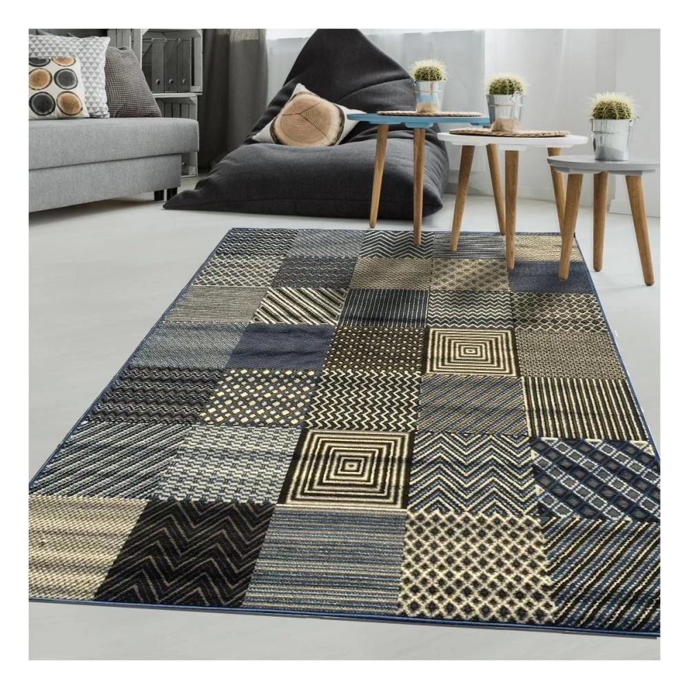 Tapis Moderne BC GEOTREM Polypropylène - 140x200 Cm 2 Tapis Moderne BC GEOTREM Polypropylène - 140x200 Cm – Image 2