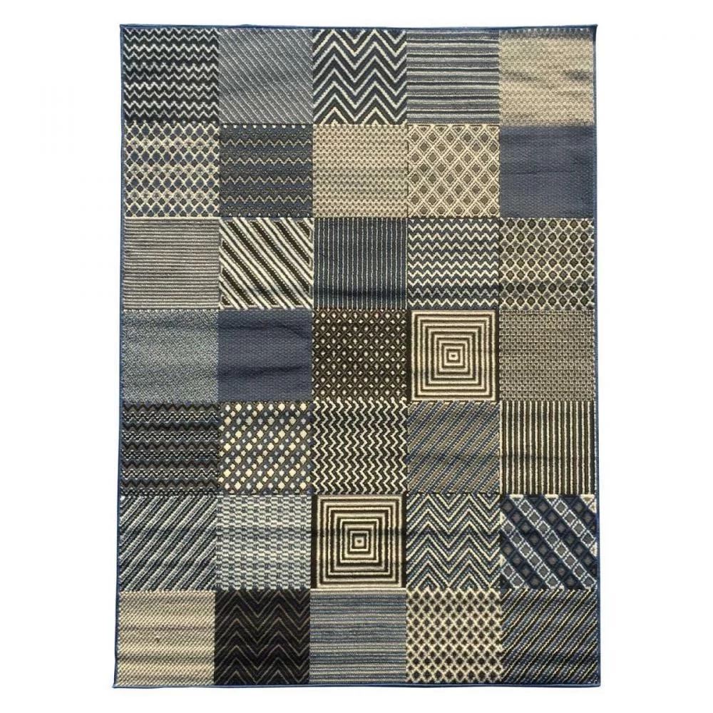 Tapis Moderne BC GEOTREM Polypropylène - 140x200 Cm 1 Tapis Moderne BC GEOTREM Polypropylène - 140x200 Cm