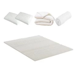 OLYMPE LITERIE | Pack Sur Matelas + Protège-matelas + Couette + Oreiller 160x200 Cm 7 OLYMPE LITERIE | Pack Sur Matelas + Protège-matelas + Couette + Oreiller 160x200 Cm -Vous ne pouvez pas battre les meubles. cee50a49856e49eba7b4243244933e50 none fe67cc93e908f9d1e30fe1b6c4fa8619 fe67cc9