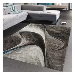 Tapis Moderne MADILA Polypropylène Frisée - 200x290 Cm