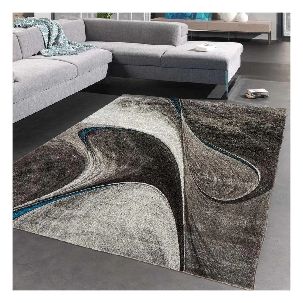 Tapis Moderne MADILA Polypropylène Frisée - 200x290 Cm 1 Tapis Moderne MADILA Polypropylène Frisée - 200x290 Cm