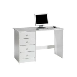 Bureau En Pin ARNE Lasuré Blanc