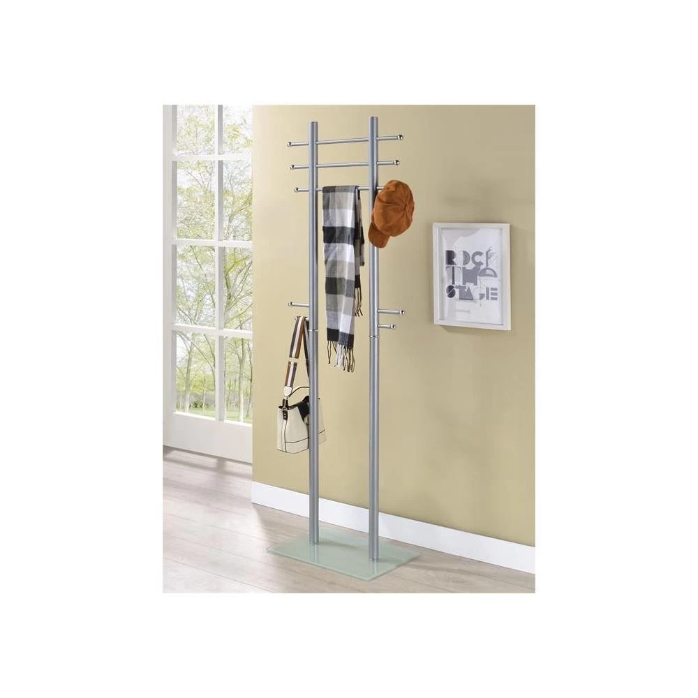 Porte-manteaux TARIS En Métal Couleur Aluminium 2 Porte-manteaux TARIS En Métal Couleur Aluminium – Image 2