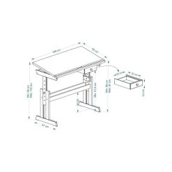 Bureau Enfant FLEXI En Pin Massif Réglable En Hauteur Et Plateau Inclinable Lasuré Multicolore -Vous ne pouvez pas battre les meubles. e2bdecf6c5a48108f92313c861e82259 none 3aa80ffd03bcf9d8cd3b9cce17d96470 3aa80ff