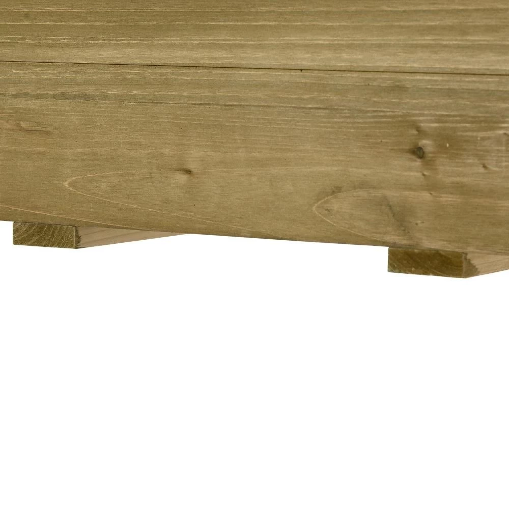 Jardinière Sur Pieds - Potager Sur Roulettes - Inserts D’irrigation, Feutre De Drainage Inclus - Bois Sapin Autoclave 2 Jardinière Sur Pieds - Potager Sur Roulettes - Inserts D’irrigation, Feutre De Drainage Inclus - Bois Sapin Autoclave – Image 2